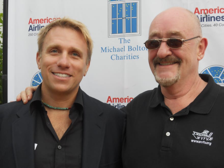 Cary Harrison with Dave Mason