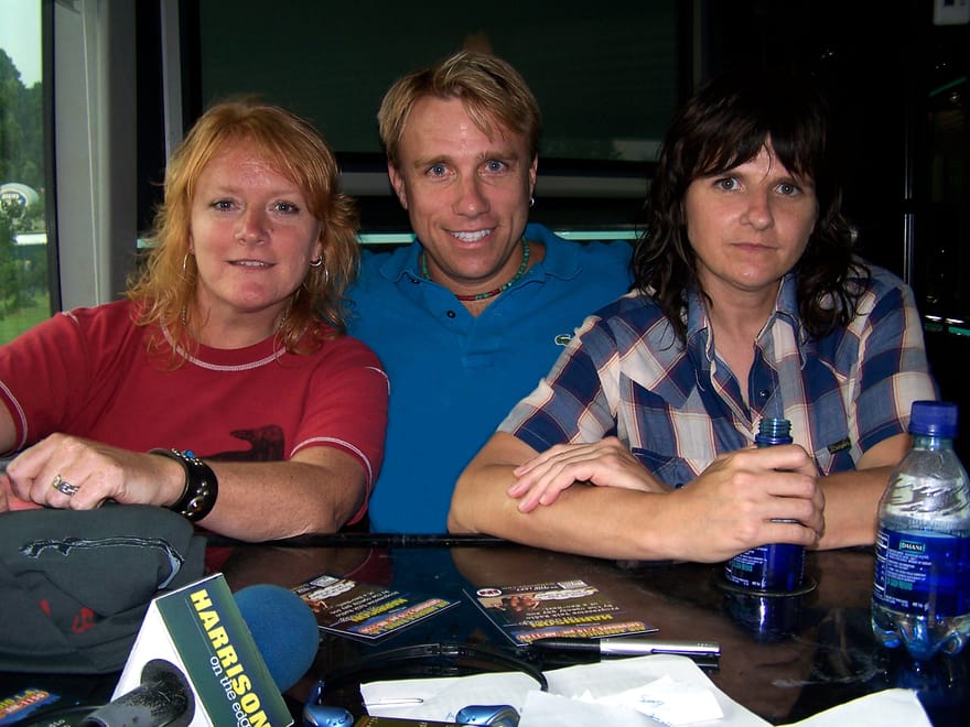 Cary Harrison with Indigo Girls