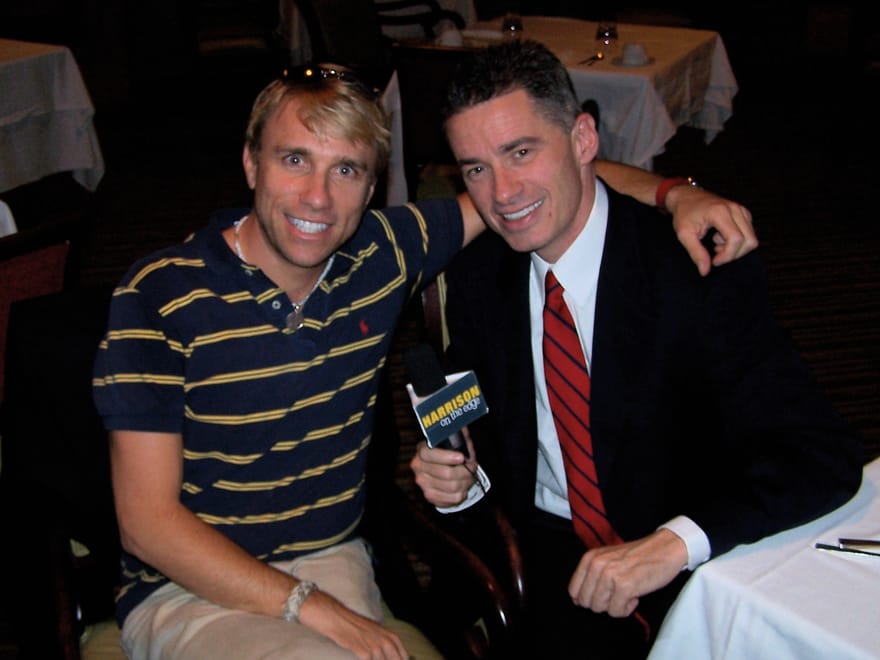 Cary Harrison with Jim McGreevey