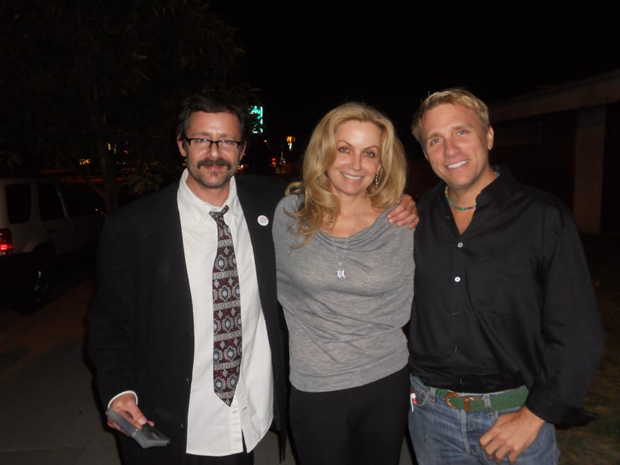 Cary Harrison with Judd Nelson