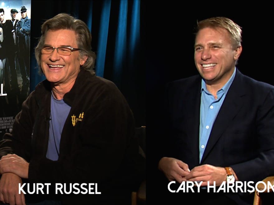 Cary Harrison with Kurt Russell