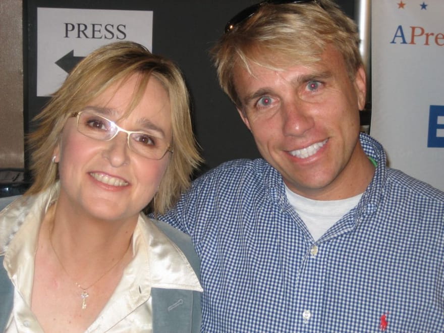 Cary Harrison with Melissa Etheridge