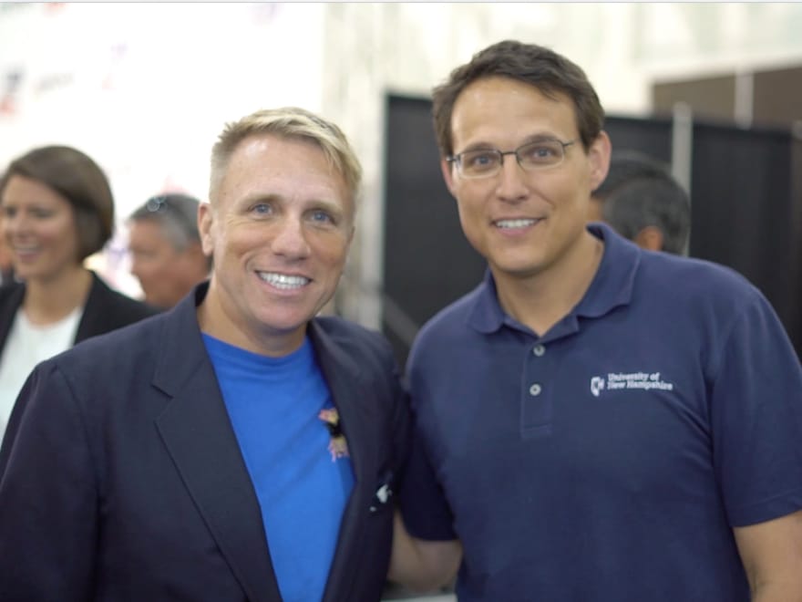 Cary Harrison with Steve Kornacki
